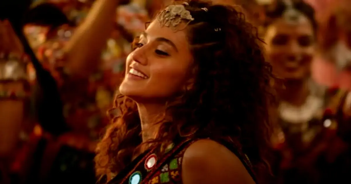 Taapsee Pannu's energetic dance moves in 'Ghani Cool Chori' song leaves fans impressed